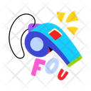 Blowing Whistle  Icon