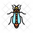 Blue Bee Icon