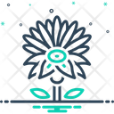 Blue Water Lily  Icon