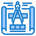 Blueprint Scaling Mapping Icon