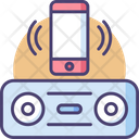 Bluetooth Speaker Smartphone Music Icon