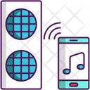 Bluetooth Speaker Smartphone Music Icon