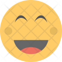 Blushing Laughing Happy Icon
