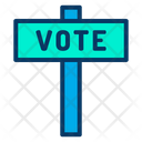 Vote Board Democracy Election Icon