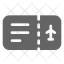Boarding Pass Flight Ticket Icon