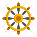Boat Wheel Icon