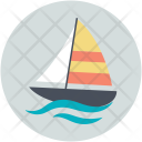 Boating Sailing Tournament Icon