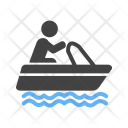 Boating Human Activity Icon