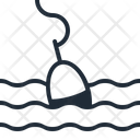 Bobber Fishing Floating Icon