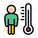 Temperature Fever Thermometer Icon