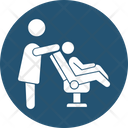 Body Treatment Chair Massage Massage Icon