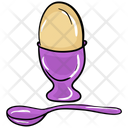 Breakfast Egg Boiled Egg Icon