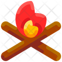 Bonfire Fire Flame Icon