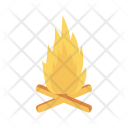 Bonfire Burn Flame Icon