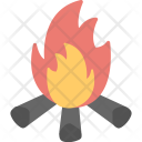 Campfire Bonfire Fire Icon