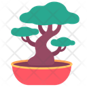 Bonsai Tree Japanese Icon