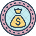 Bonus Superprofit Salary Icon
