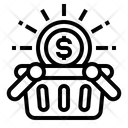 Basket Shopping Basket Money Icon