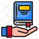 Hand Learning Ebook Icon