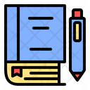 Book And Pen Icon