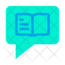 Chat Book Learning Icon