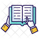 Book Reading Knowledge Learning Icon