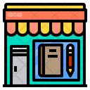 Book Pencil Shop Icon