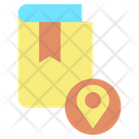 Mbook Shop Location Map Book Shop Location Book Icon
