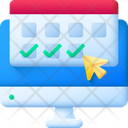 予約 アイコン