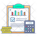 Bookkeeping Calculation Accounting Icon