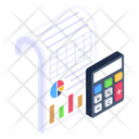 Business Calculations Accounting Bookkeeping Icon