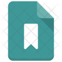 Bookmark File Paper Icon