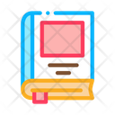 Bookmarked Book Icon