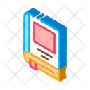 Bookmarked Book Icon