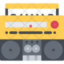 Boombox Music Equipment Icon