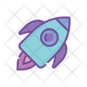 Boost Startup Rocket Icon