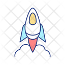 Startup Boost Rocket Icon