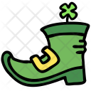 Boot Clover Leaf Icon
