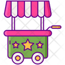 Booth Cart Stall Icon