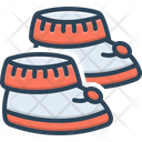 Booties Baby Shoe Icon