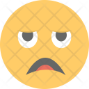 Tired Face Smiley Icon