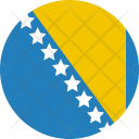 Bosnia Herzegovina Flag Icon
