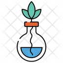 Botany Experiment Lab Experiment Plant Flask Icon
