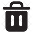 Bote De Basura Icono