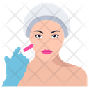 Anti Aging Botox Injection Skin Care Icon