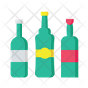 Bottles Wine Beer Icon