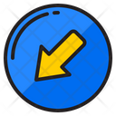 Bottom Left Down Left Left Icon