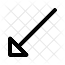 Bottom Left Corner  Icon