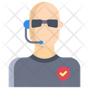 Bouncers Avatar Security Guard Icon