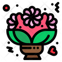 Bouquet Flower Love Icon